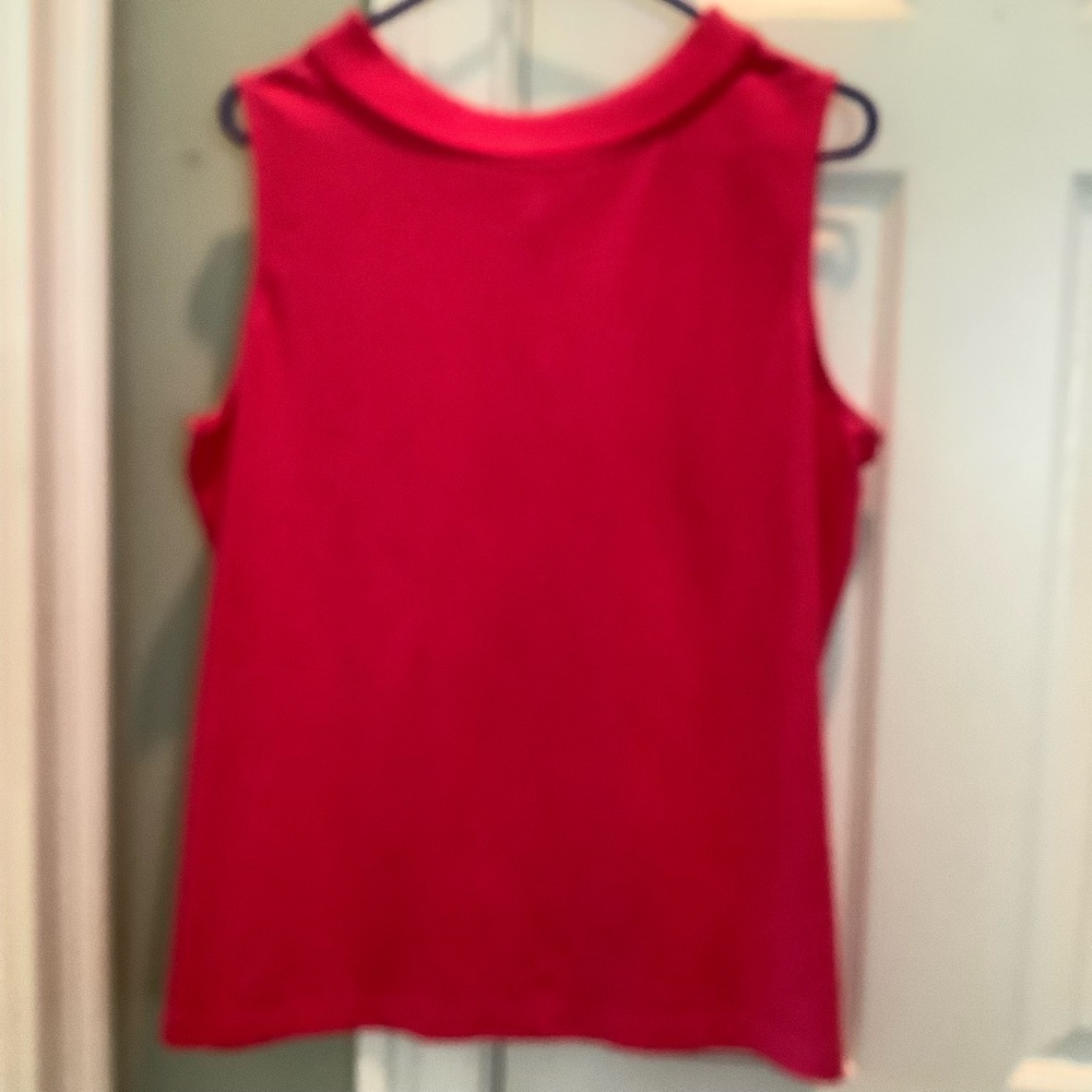 Talbots Pink Tank  Top Classic Sleeveless Style